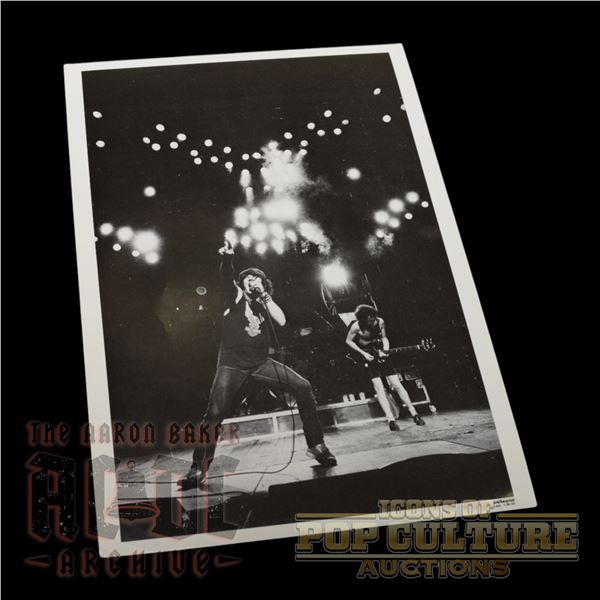 AC/DC - Brian Johnson & Angus Young Print - 1994