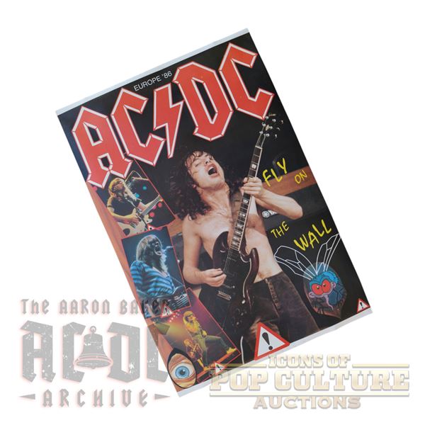 AC/DC – Original Fly on the Wall Era Commercial Poster - 3601