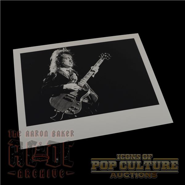 AC/DC - Angus Young Concert Photograph - 1926