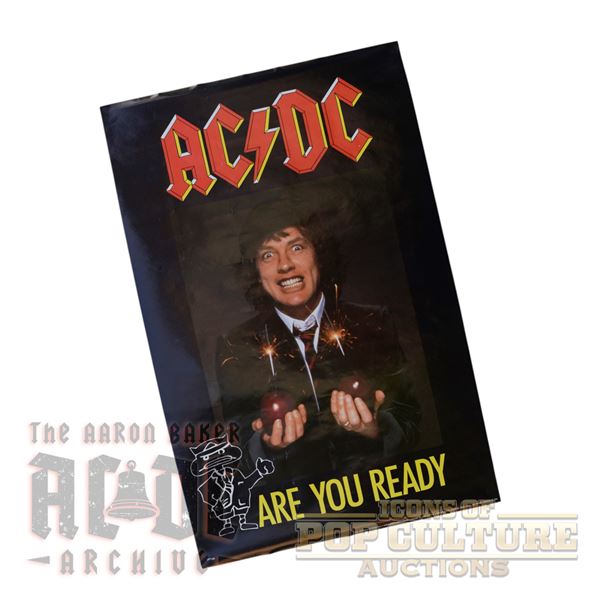 AC/DC – Original Angus Young “Are You Ready” Poster - 3606