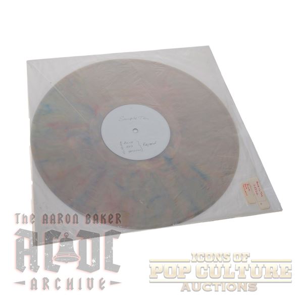 AC/DC - Rare One-of-a-Kind 12" 45 RPM Marble Color Test Pressing - 4952