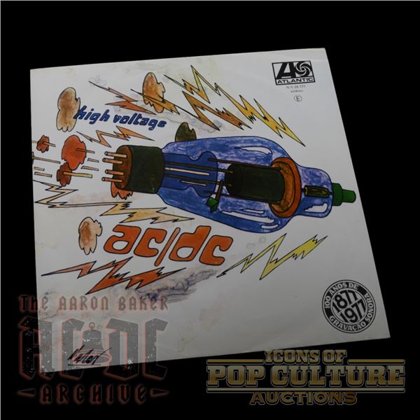 AC/DC - “High Voltage” Portuguese 7" Single - 2215
