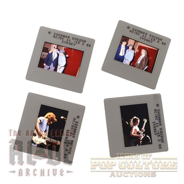 AC/DC – Set of Original Color Slides - 1989