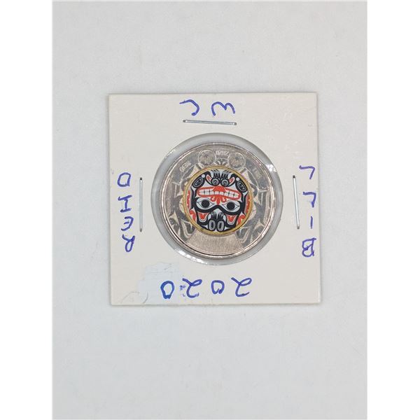 2020 1 CDN Toonie Bill Reid with Colour