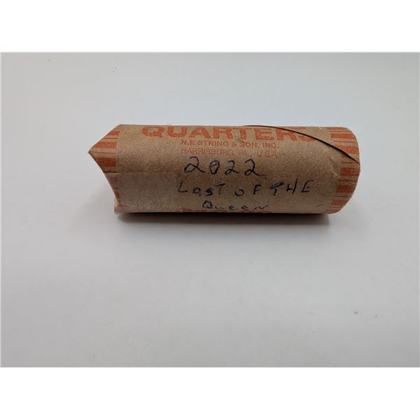 2022 Roll CDN Quarters 2022 Farewell to the Queen