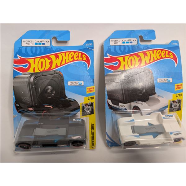GoPro Hot Wheels Cars x 2
