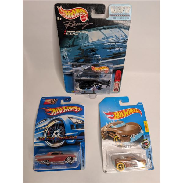 Hot Wheel Cars x 3