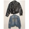 Image 2 : Smart Set Vinyl Rocker Jacket / Marciano USA Jean Jacket S