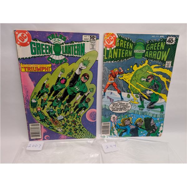 Green Lantern x 2