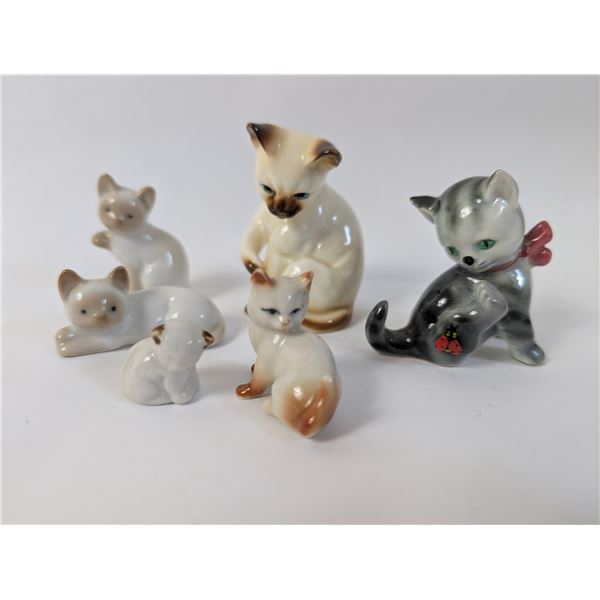 Porelcain Cat Figurines