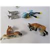 Image 2 : Miniature Glass & Porcelain Animals