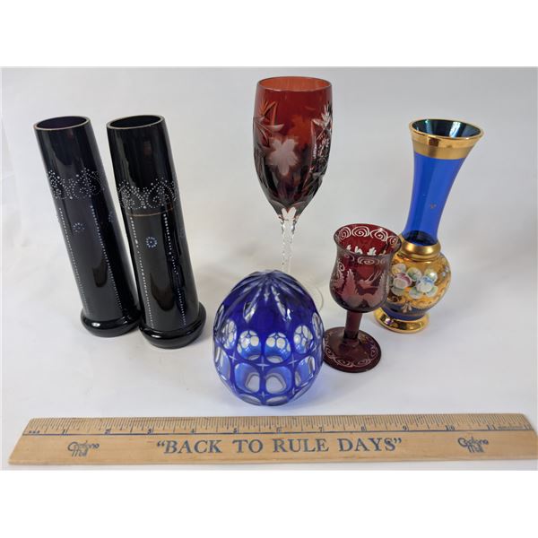 Etched Antique Glass