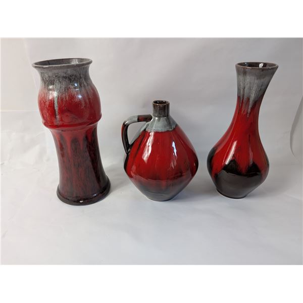 Red / Black Canadian Pottery
