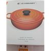 Image 4 : LeCreuset NIB Cast Iron Dutch Oven Pot NIB Unused
