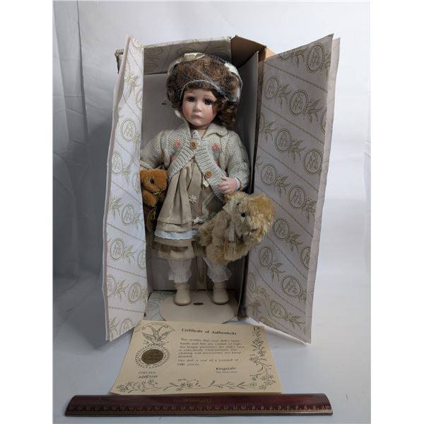 Kingsgate Prestige Collection Doll New Old Stock LTD Ed 2339/3500