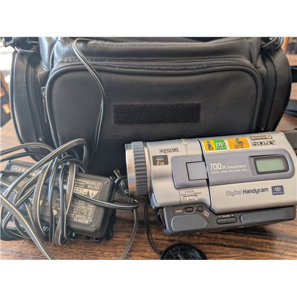 Sony Digital 8 Handycam and Case