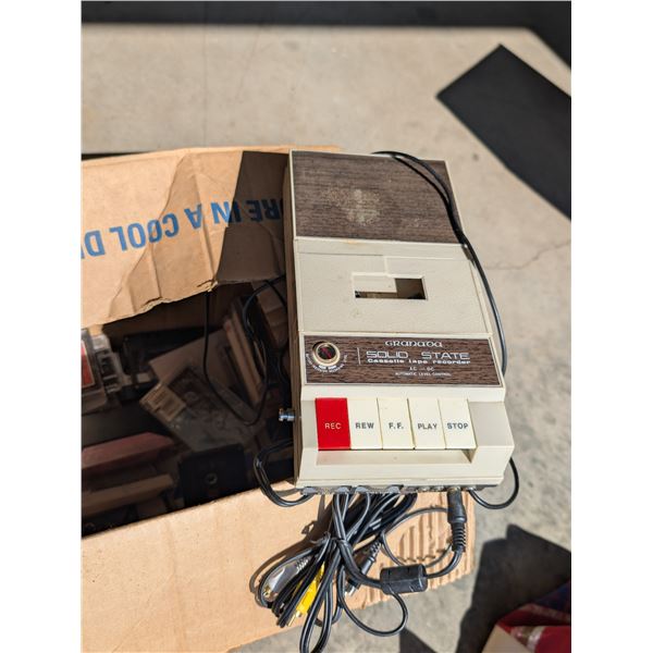 Tape Recorder and Tapes