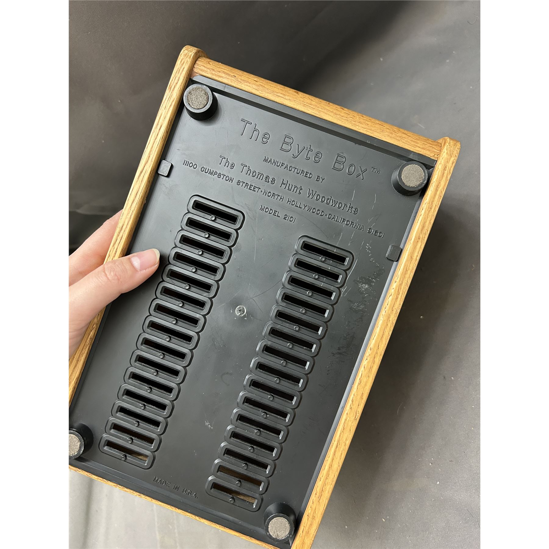The Byte Box Locking Slide-Down Storage