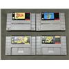 Image 1 : Lot of 4 SNES Games The Legend of Zelda A Link To The Past, Super Mario World, Hulk, Dr Mario Tetris