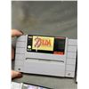Image 2 : Lot of 4 SNES Games The Legend of Zelda A Link To The Past, Super Mario World, Hulk, Dr Mario Tetris