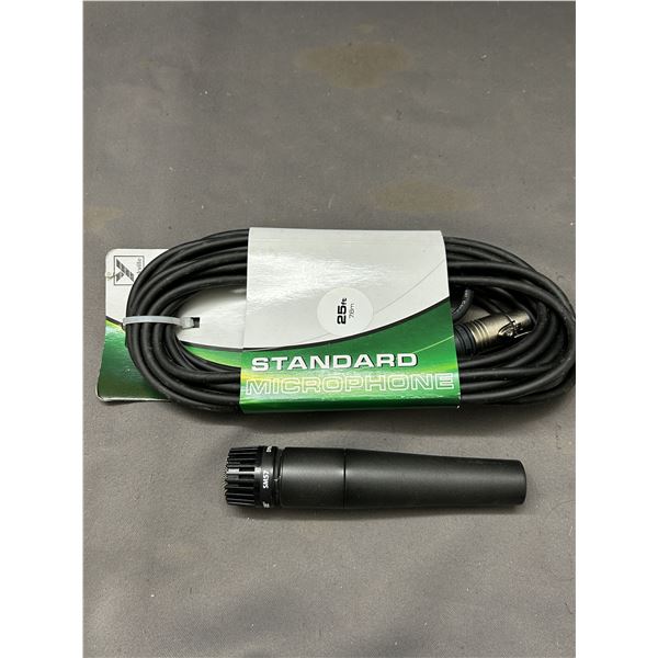 Standard Microphone SM57 Cable and Mic
