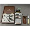 Image 1 : Lot of Pocket Knives / Utility / Swiss Army Pocket Multi-Tools, Etc