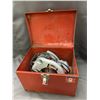 Image 2 : Home Shop 7 1/4" Circular Saw in Red Mastercraft Tool Box
