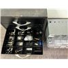 Image 2 : Lot of 2 Parts Containers Full of Home Electronics, Parts Pieces, Turntables, Audio, Etc