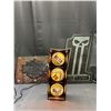 Image 1 : Lot of 3 Harley Davidson Wall Signs Decor, 1 Light-Up