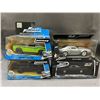 Image 1 : Lot of 4 Fast & Furious Die Cast Collectible Cars