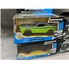 Image 2 : Lot of 4 Fast & Furious Die Cast Collectible Cars