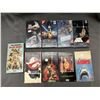Image 1 : Lot of 9 VHS Tapes Star Wars, Conan, Ghostbusters, Slap Shot
