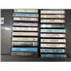 Image 2 : Lot of 2 15-Slot Cassette Tape Holders FULL Rolling Stones, QUEEN, Genesis, Megadeth, Etc