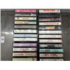 Image 3 : Lot of 2 15-Slot Cassette Tape Holders FULL Rolling Stones, QUEEN, Genesis, Megadeth, Etc