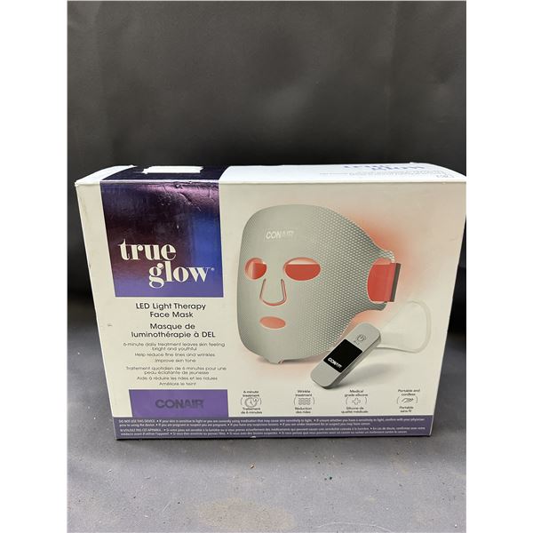 True Glow LED Light Therapy Face Mask Conair NEW/RETURN