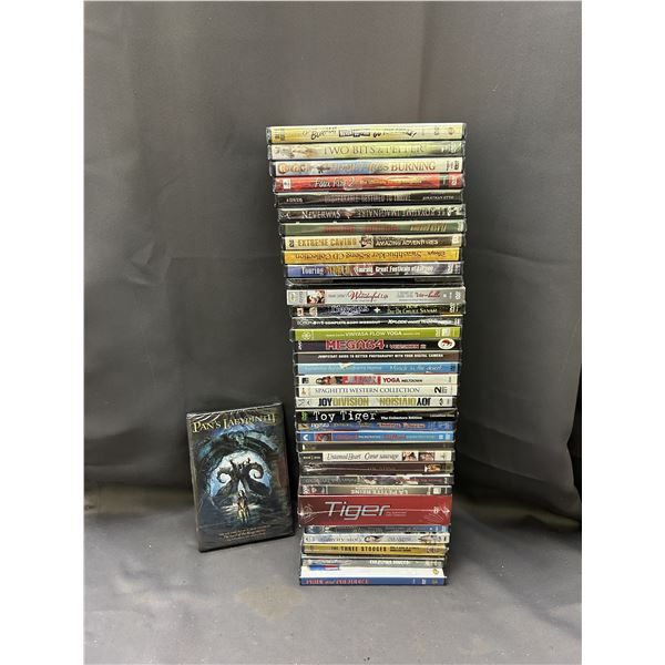Lot of 36 SEALED DVDs Lifestyle, Reality, Some Movies