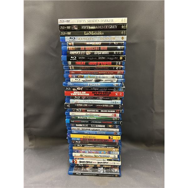 Lot of 37 Blu-Ray DVD Movies