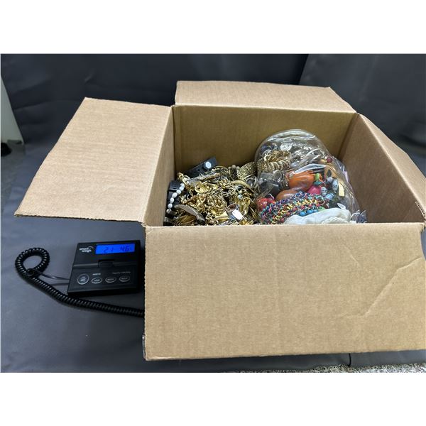 21lbs of Costume Jewelry, Unsorted