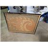 Image 2 : VINTAGE 1977 DOMUS CHIAKI/ANN SHIMOJI PANEL MID-CENTURY FISH FABRIC WALL ART