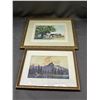 Image 1 : Lot of 2 WJ Phillips "A Farm Home of a New Canadian Near Winnipeg" "Mount Cathedral frm Lake O Hara"