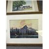 Image 2 : Lot of 2 WJ Phillips "A Farm Home of a New Canadian Near Winnipeg" "Mount Cathedral frm Lake O Hara"