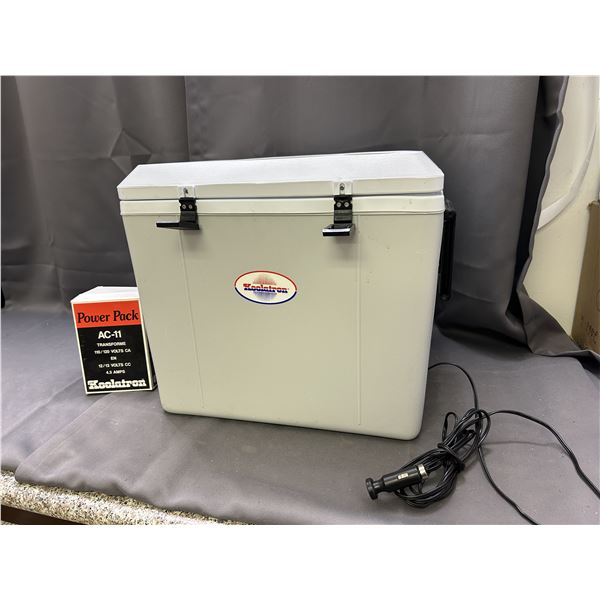Koolatron Electric Car Plug In Ice Box with AC-11 Power Pack