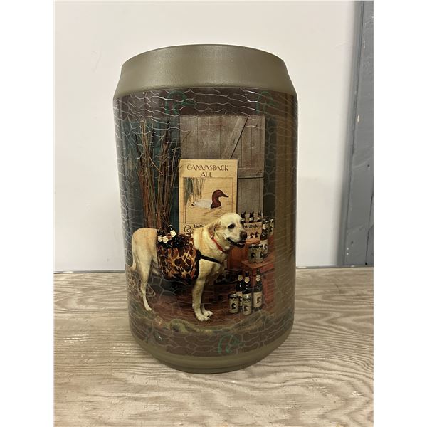 Beer Bottle Recycling Bin Canvasback Ale Dog Decoration