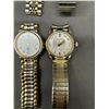 Image 3 : Lot of 4 Men's Watches 1 Quartz, 3 Mechanical, Tuxedo 21 Jewel, Bulova, Caravelle, JB Champion