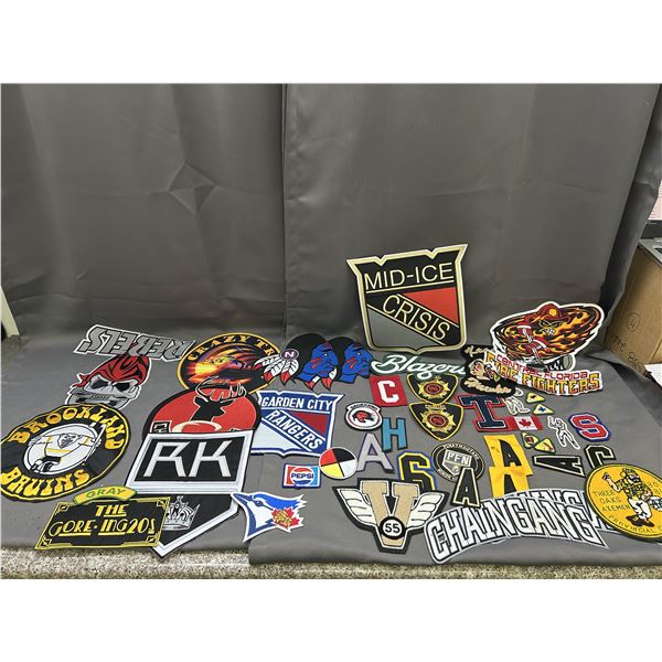 Large Lot of Patches / Badges / Embroidered Crests.