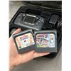Image 5 : Sega Game Gear Console with Battery Pack and Carrying Case. incl. Game. Untested