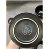 Image 3 : Black Ceramic Tea Set Pot and 4 Cups