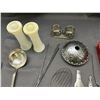 Image 3 : Lot of Assorted Vintage Kitchen Utensils Skewers, Strainers, Slicers, Whisks, Etc