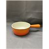 Image 1 : Le Creuset  Kitchen Cast Iron Enameled Pot 16, Orange