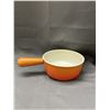 Image 3 : Le Creuset  Kitchen Cast Iron Enameled Pot 16, Orange